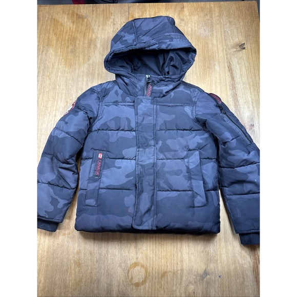 Canada Weather Gear Other - Canada Weather Gear Jacket Boys Size 5/6 Warm Winter Coat Cargo Pockets Hood